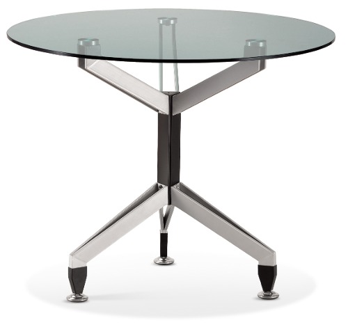 LF50-6 원형 유리 탁자 사무용 사무실 테이블