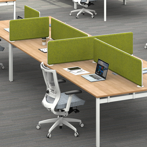 사무실 책상 가림막 회사 칸막이용 플랫 30T 펠트 패널 탑 스크린 파티션