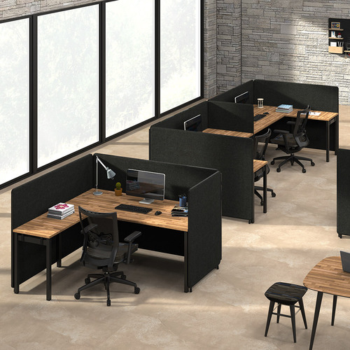 사무실 책상 가림막 회사 칸막이용 플랫 30T 펠트 패널 파티션 적층패널