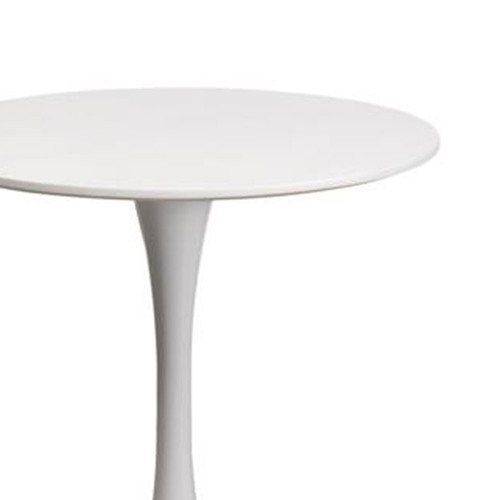 화이트 원형 테이블 인테리어 식탁