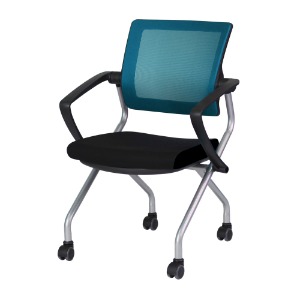 테오 편한 회의용 사무실 공시생 컴퓨터 공부 의자(블랙/팔유)