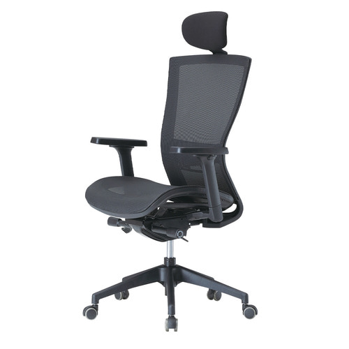 흑로 체어 올메쉬 럭셔리 사무실 사무용 회의용 편한 회사 의자